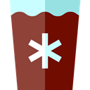 Cold Drink, Coffee Shop, Iced Coffee, Food And Restaurant, food, glass Sienna icon