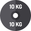 dumbbell, weights, Dumbbells, weight, sports, gym, Tools And Utensils, Sports And Competition DarkSlateGray icon