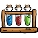 science, education, Chemistry, chemical, Test Tube, Test Tubes Black icon