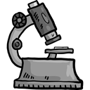 science, medical, education, Observation, scientific, microscope, Tools And Utensils Black icon