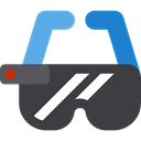 Multimedia, digital, technology, electronic, electronics, virtual reality, Ar Glasses DarkSlateGray icon