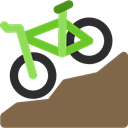 Bicycle, cycling, exercise, transport, vehicle, sports, Bike, sport, transportation DimGray icon