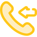 phone call, Incoming Call, telephone, technology, phone receiver, Communication, Communications Gold icon