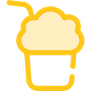 food, glass, Cold, frappe, Coffee Shop, Food And Restaurant Black icon