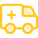 medical, transportation, transport, vehicle, Ambulance, emergency, Automobile, Healthcare And Medical Gold icon