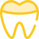 tooth, Health Care, Healthcare And Medical, Dentist, medical, Teeth Gold icon