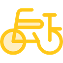 transport, vehicle, sports, Bike, Bicycle, cycling, exercise, sport, transportation Gold icon