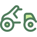 transportation, transport, Motorbike, Motorcycle, Scooter DimGray icon