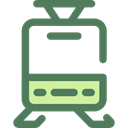 transportation, transport, vehicle, Tram, Automobile, Public transport DimGray icon