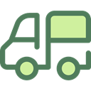 Automobile, Delivery Truck, Cargo Truck, Delivery, transportation, truck, transport, vehicle DimGray icon