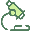 education, Observation, scientific, microscope, Tools And Utensils, science, medical DimGray icon