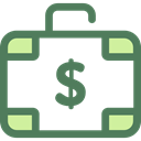 Business, Briefcase, Bag, suitcase, portfolio, Business And Finance DimGray icon
