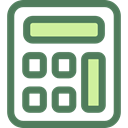 calculate, buttons, finances, Business And Finance, tool, calculator, Business DimGray icon