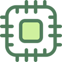 electronics, Chip, processor, Cpu, technology, electronic DimGray icon