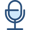 sound, Microphone, radio, technology, vintage, Communications, Voice Recording DarkSlateBlue icon