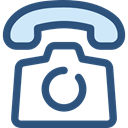 telephone, interface, technology, Communication, Conversation, Communications, phone call DarkSlateBlue icon
