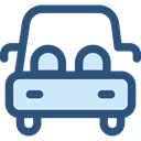 vehicle, Automobile, Car, transportation, transport DarkSlateBlue icon