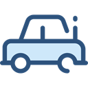 Car, transportation, transport, vehicle, Automobile Black icon