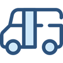 Automobile, Public transport, transportation, transport, vehicle, Bus DarkSlateBlue icon