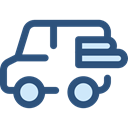 Car, transportation, transport, vehicle, van, Automobile DarkSlateBlue icon