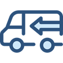 Delivery, transportation, truck, transport, vehicle, Automobile, Delivery Truck, Cargo Truck, Shipping And Delivery DarkSlateBlue icon