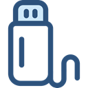 computing, Data Storage, Pendrive, technology, electronics, file storage, Multimedia, Usb DarkSlateBlue icon