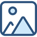 image, photo, picture, photography, interface, landscape, Files And Folders DarkSlateBlue icon