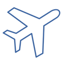 airplane, journey, departure, Airport, travel, flight Black icon
