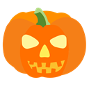 halloween, pumpkin, horror, Holiday, Holidays DarkOrange icon