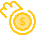 Business, Money, coin, Coins, Cash, stack, Currency, Business And Finance Gold icon