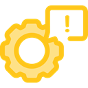 Gear, settings, configuration, cogwheel, Tools And Utensils, Seo And Web Gold icon