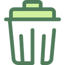 Bin, Garbage, Can, Tools And Utensils, Trash, interface, Basket, miscellaneous DimGray icon