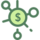 Business, Money, Coins, Cash, stack, Currency, Seo And Web DimGray icon
