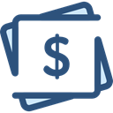 Business And Finance, Money, Cash, Currency, Notes, Business DarkSlateBlue icon