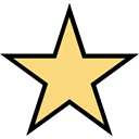 star, Favorite, symbol, Shapes And Symbols Black icon