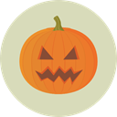 halloween, pumpkin, horror, Terror, spooky, scary, fear, Frightening LightGray icon