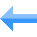 directional, Multimedia Option, Back, previous, Direction, left arrow, Arrows Black icon
