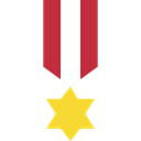 insignia, Sports And Competition, award, medal, Badge, Emblem, reward Black icon