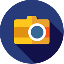 picture, interface, digital, technology, electronics, photograph, photo camera DarkSlateBlue icon
