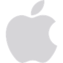 Apple, Logo, Company, Brand, Squares LightGray icon