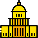united states, Elections, Architecture And City, Capitol, Monuments, Politician, Political Black icon