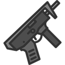 Crime, Arm, shotgun, pistol, miscellaneous, hunter, Gun, weapons DarkSlateGray icon