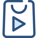 ui, online shop, online store, App Shop DarkSlateBlue icon