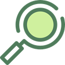 search, magnifying glass, Tools And Utensils, Seo And Web, zoom, detective, Loupe DimGray icon