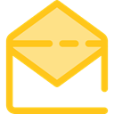 envelopes, Communications, Message, mail, interface, mails, Email, envelope, Multimedia Gold icon