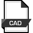 document, File, Extension, cad DarkSlateGray icon