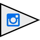 Logo, Social, flags, Instagram Lavender icon