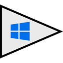 windows, Logo, Social, flags Lavender icon