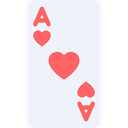 Cards, poker, shapes, Casino, gambling, Playing Cards AliceBlue icon