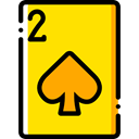 poker, gaming, Spades, Casino, Bet, gambling Gold icon